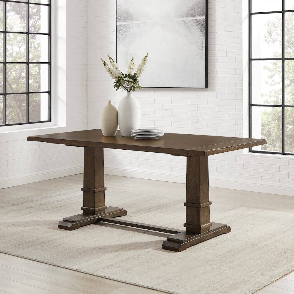 Alt View 2. Crosley Furniture - Joanna Dining Table - Black.