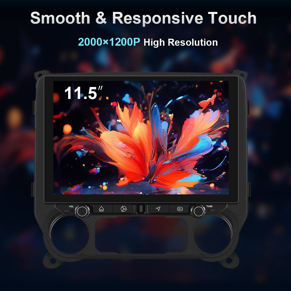 Smooth & Responsive Touch  
2000x1200P High Resolution  
11.5"