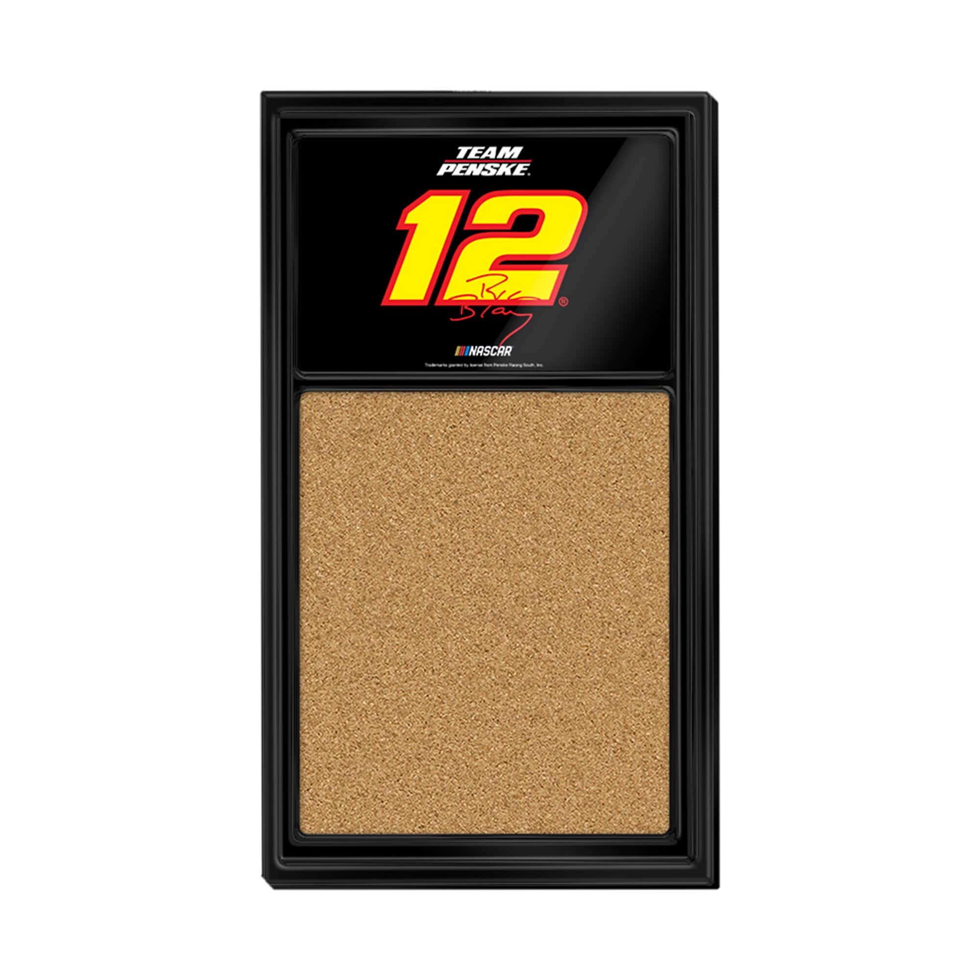 The Fan-Brand - Ryan Blaney 17.5" x 31'' Cork Note Board - Multicolor