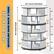 SHOE RACK SIZE
REVOLVING SHOE RACK - 5 TIERS
38.5" Overall Height
23.5" Overall Width/Depth
1/2"
1/2"
11/4"
1/2"
1/2"
11/4"
6 5/8"
6 5/8"
6 5/8"
6 5/8"
6 5/8"
1/32"