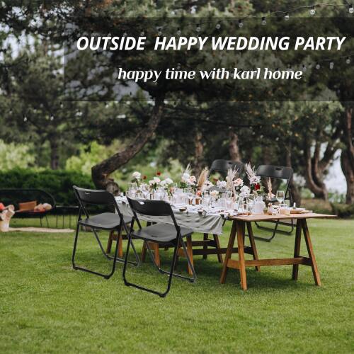 OUTSIDE HAPPY WEDDING PARTY  
happy time with karl home