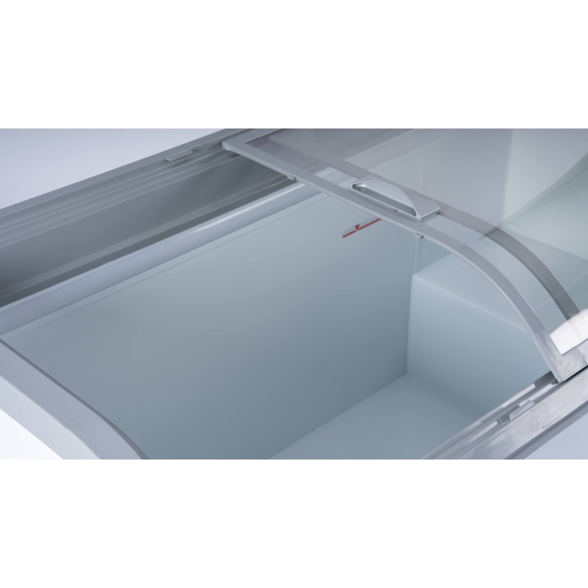 Alt View 6. Koolmore - 58 Inch Manual Defrost Island Chest Freezer 14 cu. ft. Capacity in White - White.