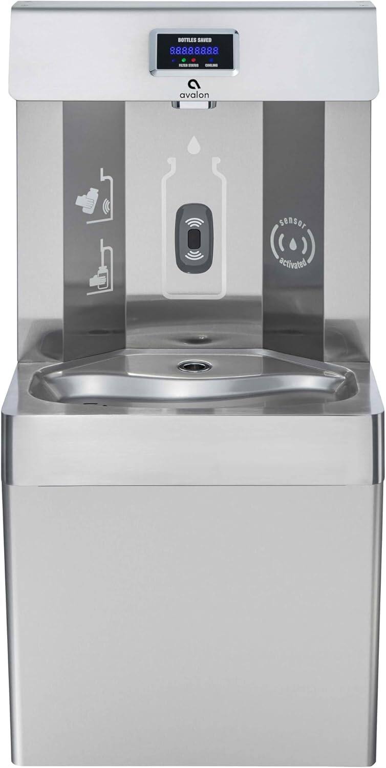 BOTTLES SAVED 88888888  
FRTE  
avalon sensor activated