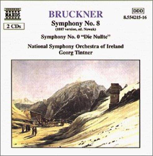 BRUCKNER  
Symphony No. 8  
(1887 version, ed. Nowak)  
Symphony No. 0 "Die Nullte"  
National Symphony Orchestra of Ireland  
Georg Tintner  

2 CDs  
8.554215-16