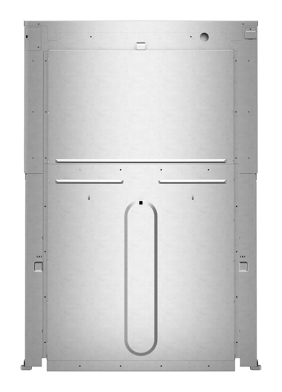 Alt View 13. KitchenAid - 30-inch Smart Electric Combo Wall Oven with Assisted Cooking Modes - White.
