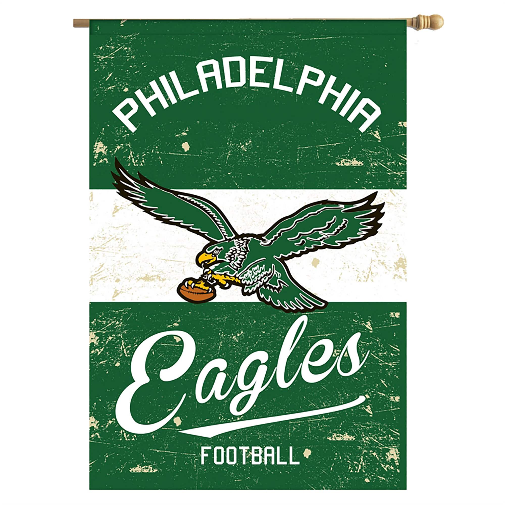Photos - Other Decoration Evergreen Enterprises - Philadelphia Eagles 28" x 44" Double-Sided Vintage Vertical House Flag - Multicolor 2874326 