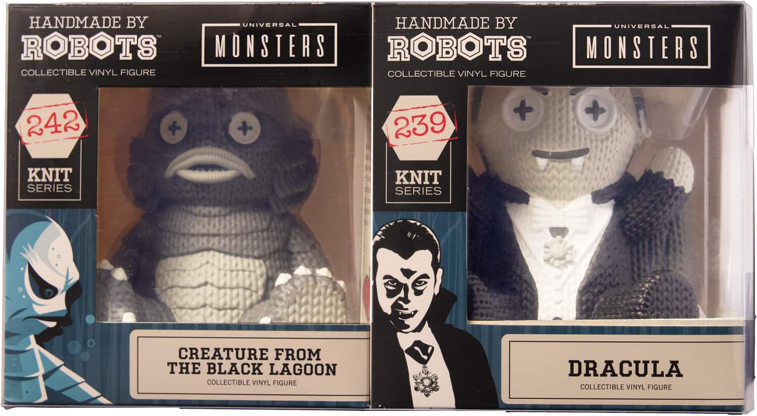 Handmade by Robots - Universal Monsters - Creature & Dracula 2-Pack - COLLECTIBLES - Multicolor price history on PriceWatchPro