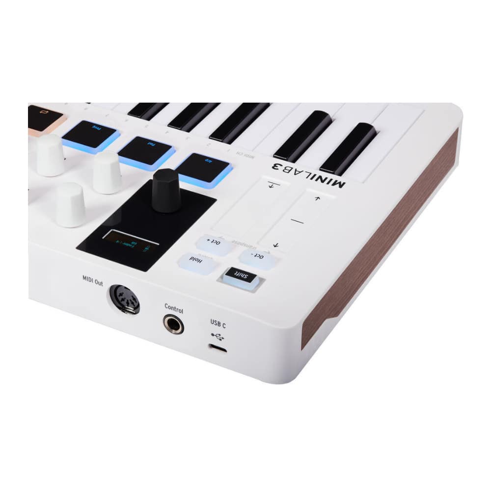 Arturia MiniLab 3 Mini Hybrid Keyboard Controller with Creative
