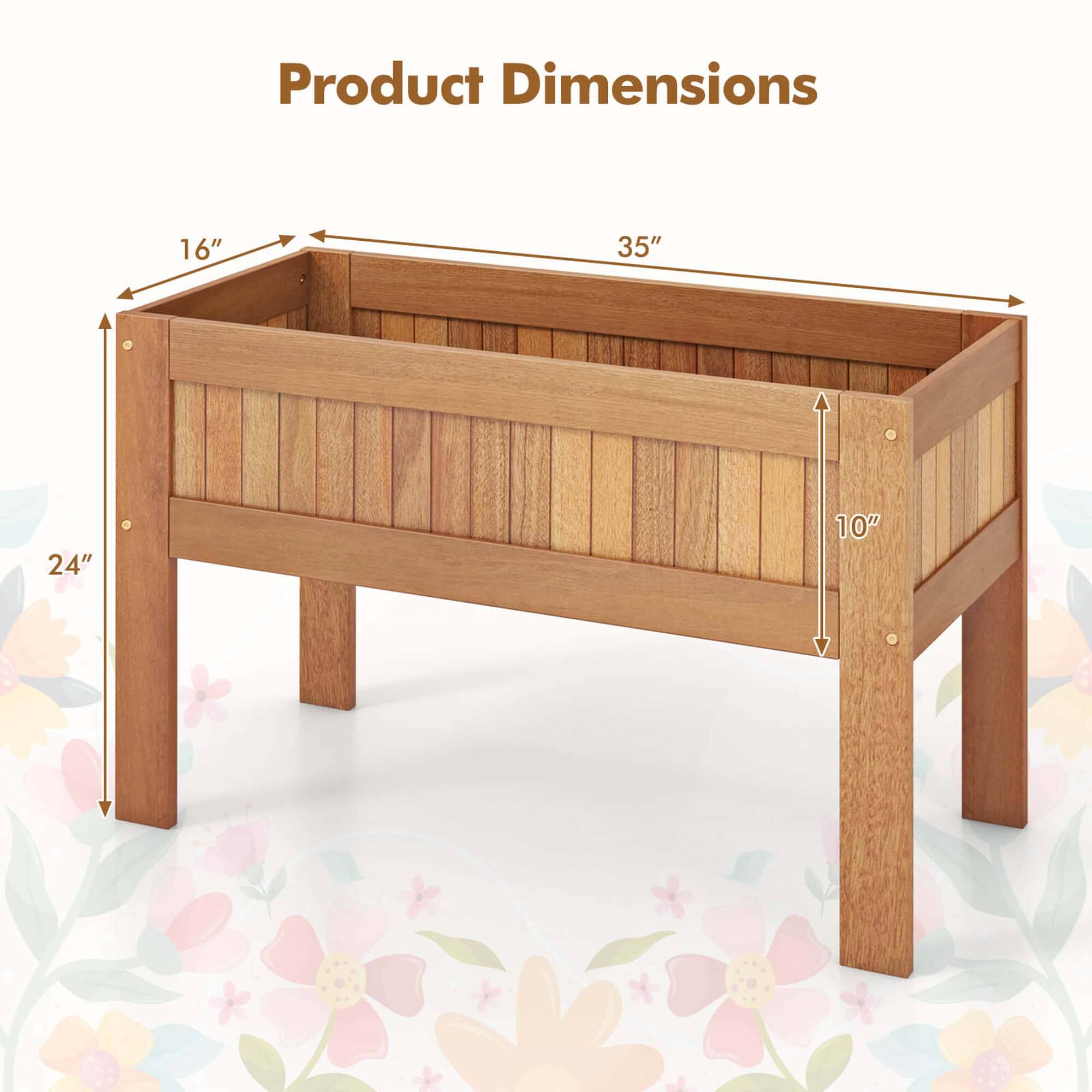 Product Dimensions: 16" x 35" x 24" x 10"