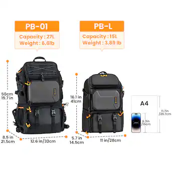 best large camera backpack for travelling dpreview Cwatcun Professional DSLR/SLR/Mirrorless, Waterproof Hardshell Case Camera Bag Outdoor Hiking Travel Multifunction Photography Backpack with Tripod Holder&Laptop Compartment 2.0 : Electronics Efficiently designed camera bag with large capacity (2 cameras + 5 lenses) while remaining compact and lightweight For Hiking Backpack Top Camera