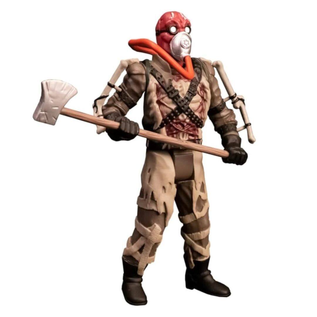 Angle. Trick or Treat Studios - House of 1000 Corpses 5 Inch Action Figure | The Professor - Brown.