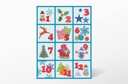 Alt View 2. AccuQuilt - Winter Bliss Wall Hanging Machine Embroidery Designs CD Set by Marjorie Busby.