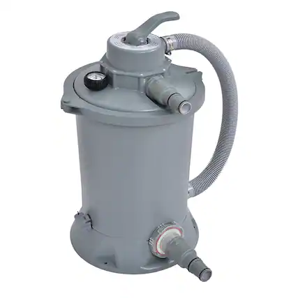 Front. Jleisure - JLeisure 290730US Clean Plus 1000 GPH Sand Filter Pump for Swimming Pools & Spas.