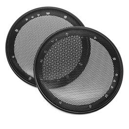 NVX - XGR665 Universal 6.5" Speaker Grills Sold as Pair - Black