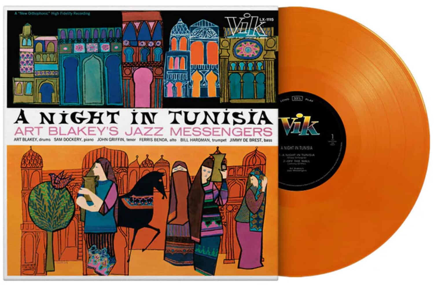 Art Blakey and The Jazz Messengers - Night In Tunisia - Limited 180-Gram Orange Colored Vinyl   - VINYL LP price history on PriceWatchPro