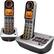 Front Standard. GE - DECT 6.0 Amplified Expandable Cordless Phone with Digital Answering System.