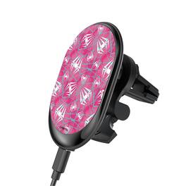 Keyscaper - Marvel Pattern Wireless Mag Car Charger - Spider-Gwen
