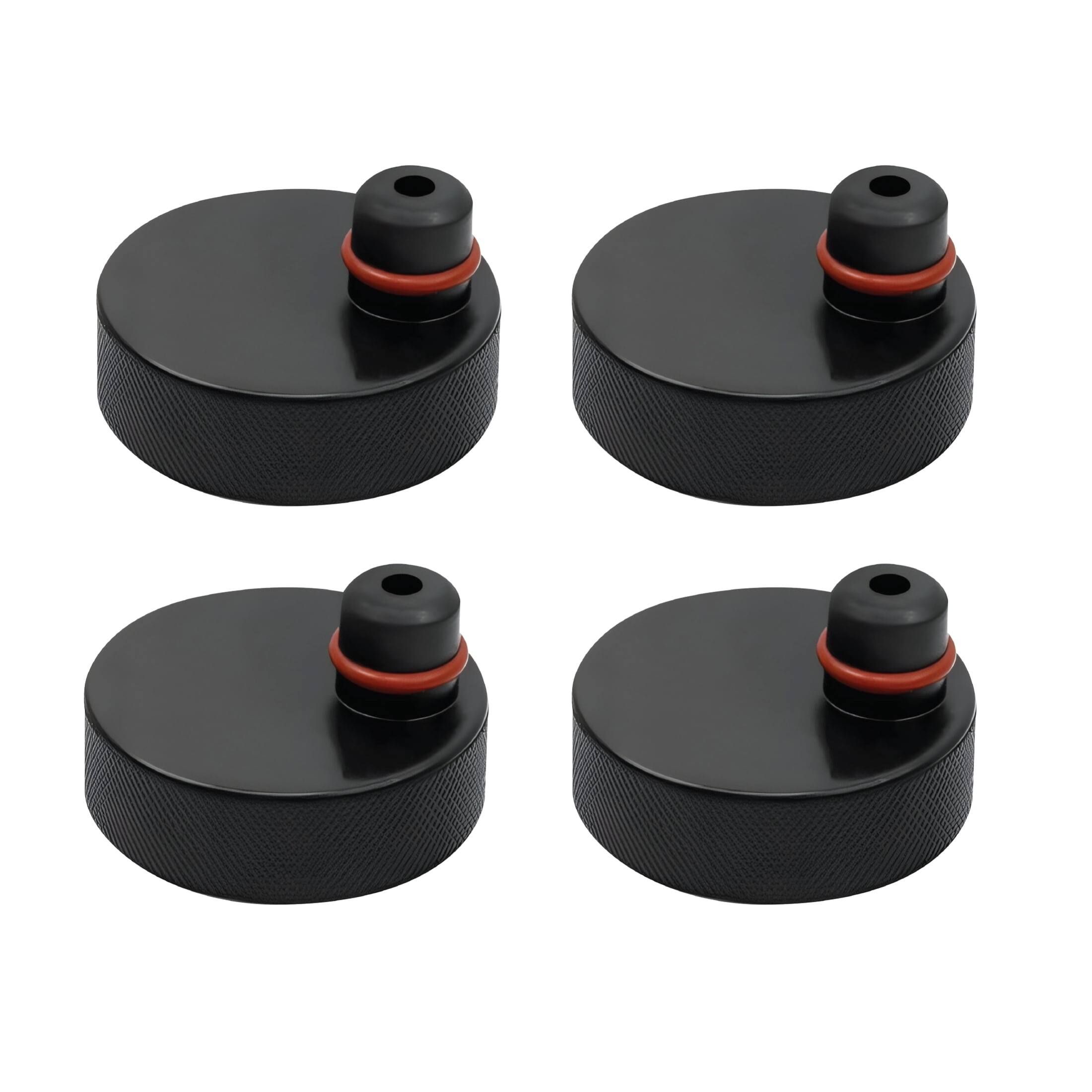 Alt View 1. Digipower - Digipower High-Density Rubber Jack Pads for Ford Mustang Mach-E with Mounting Pins & Storage Case.