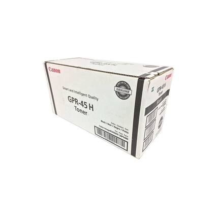 Canon GPR-45 H Toner
Smart and Intelligent Quality
Black / Noir / Negro / Preto
Color ImageRUNNER LBP5480
Canon