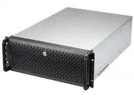 Rosewill - 4U Rackmount Case RSV-L4412U | 12 Hot Swap 3.5/2.5" SATA/SAS | E-ATX | 3x120mm+2x80mm Fans | 2x USB 3.0 | Lock - Black