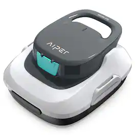 Aiper - Scuba 800 Cordless Robotic Pool Cleaner for Flat Above-Ground Pools up to 860sq.ft, Automatic Pool Vacuum - White