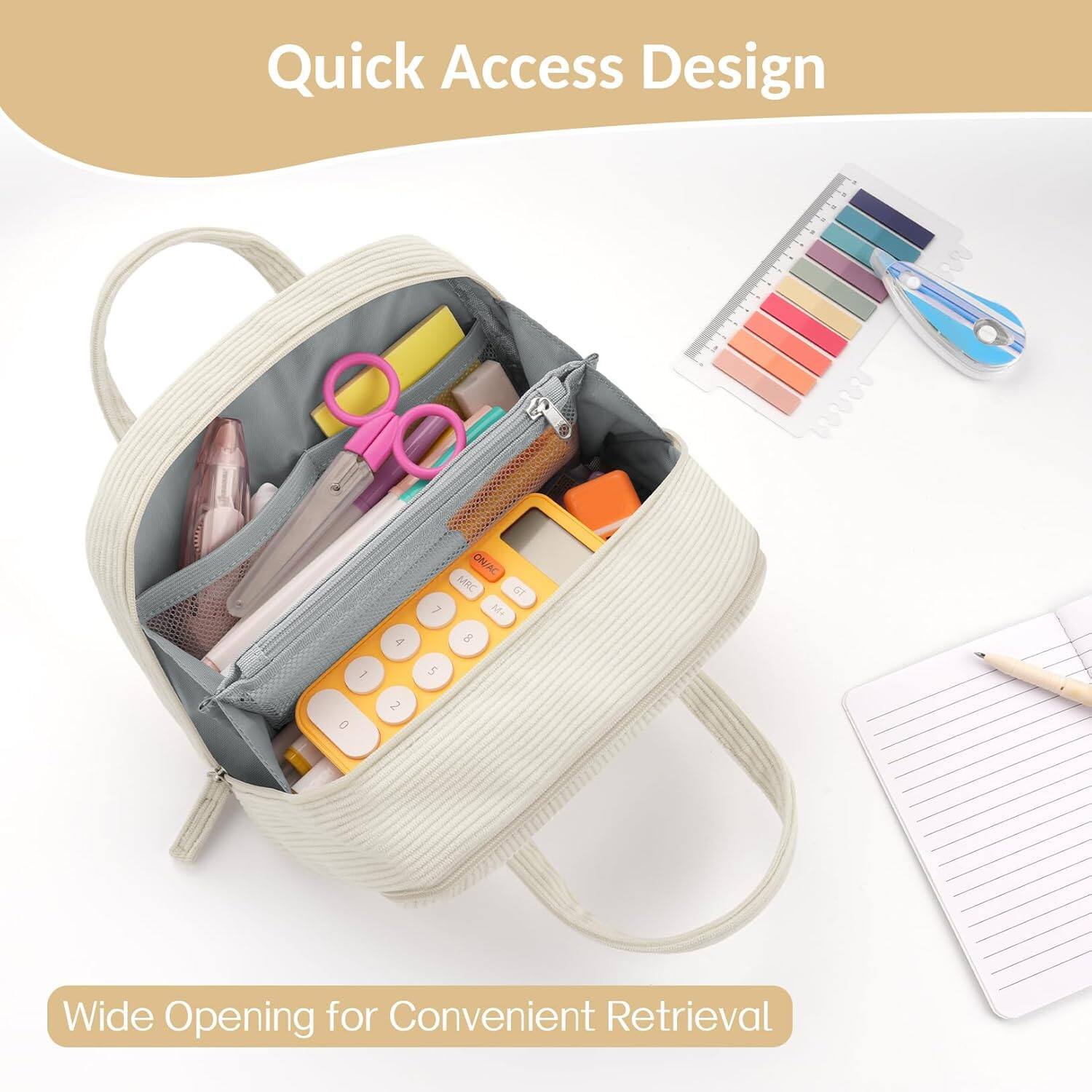 Quick Access Design

Wide Opening for Convenient Retrieval