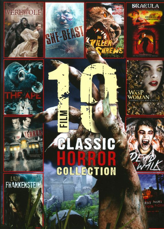 10 Film Classic Horror Collection [2 Discs] [DVD]