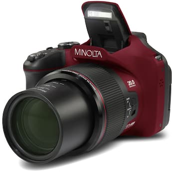 Bundle Minolta Pro Shot 20 MP HD Digital Camera with 67x Zoom Bundle Minolta Pro Shot 20 MP HD Digital Camera with 67x Zoom