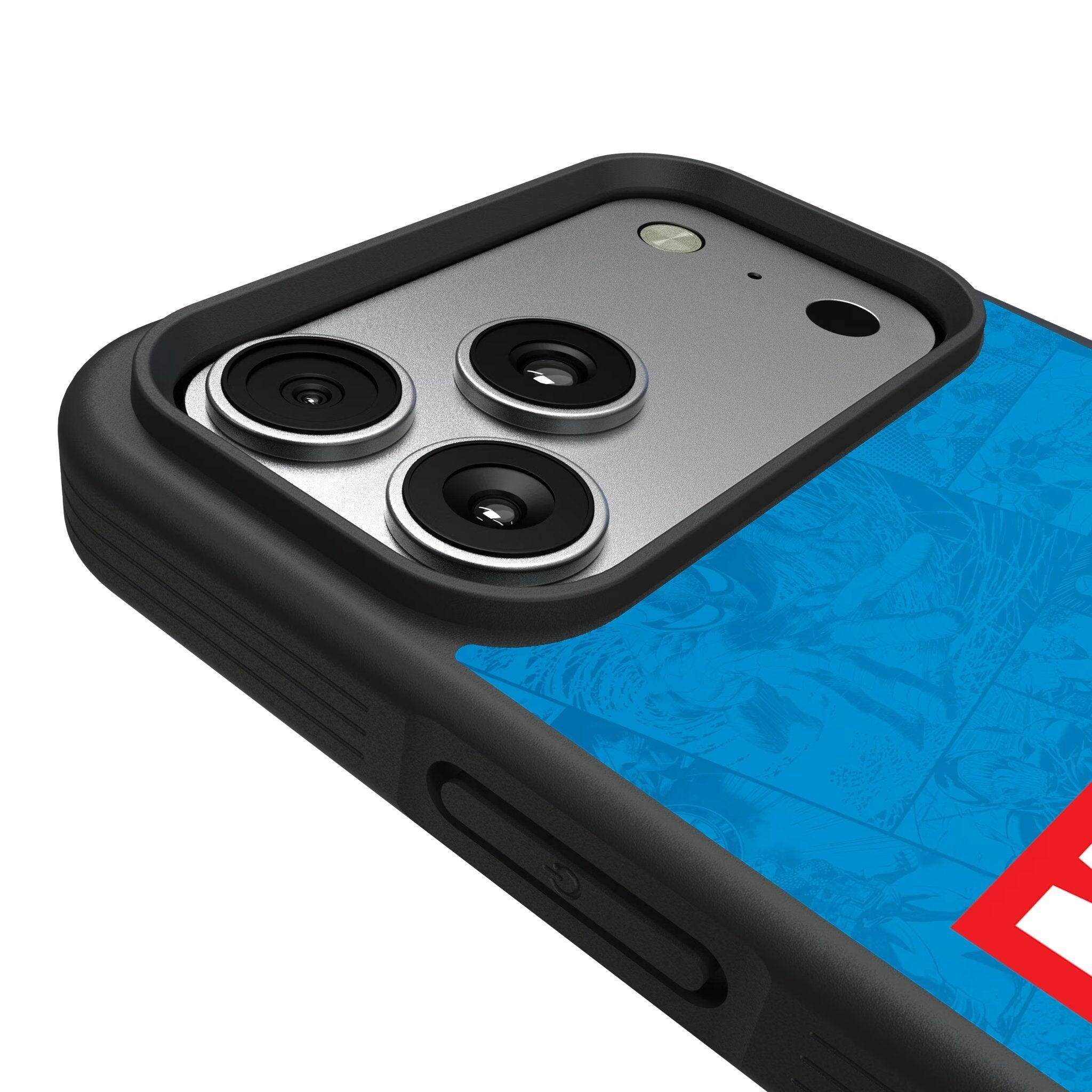 Left. Keyscaper - Marvel Logo Bump Phone Case - Apple iPhone 17 Pro Max - Marvel.
