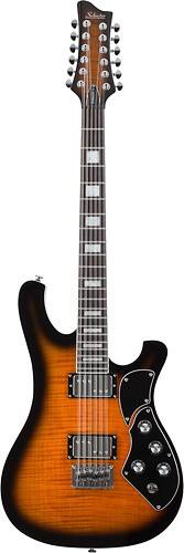 Front Standard. Schecter - Stargazer 12 12-String Full-Size Electric Guitar - Dark Vintage Sunburst.
