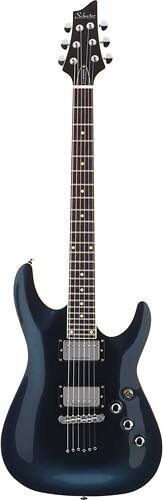Front Standard. Schecter - C1 Standard 6-String Full-Size Electric Guitar - Dark Metallic Blue.