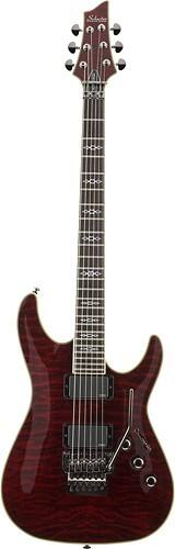 Front Standard. Schecter - Hellraiser Special Floyd Rose 6-String Full-Size Electric Guitar - Black Cherry.