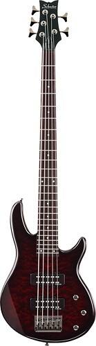 Front Standard. Schecter - Raiden Special-5 5-String Full-Size Electric Guitar - Black Cherry.