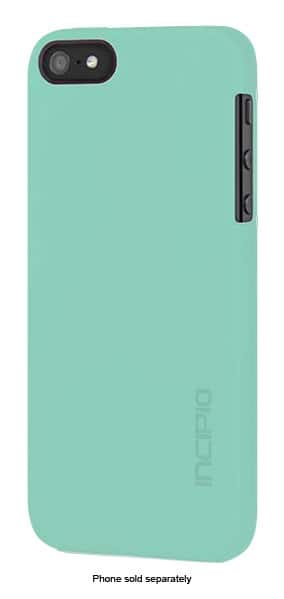 Incipio - feather Ultrathin Snap-On Case for Apple® iPhone® SE, 5s and 5 - Mint Green - Larger Front