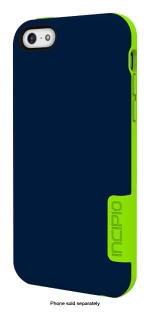 Front. Incipio - [OVRMLD] Case for Apple® iPhone® 5c - Blue/Lime.