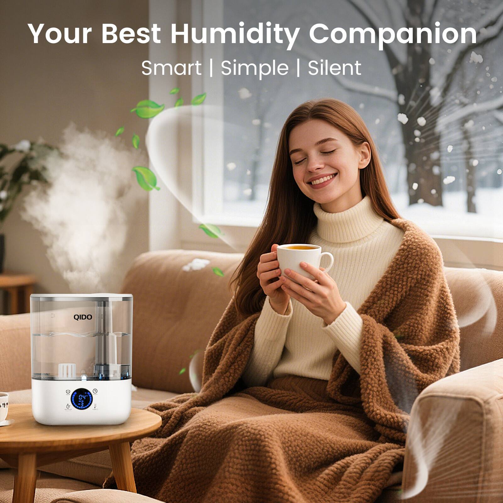 Your Best Humidity Companion  
Smart | Simple | Silent