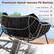 Premium Hand-woven PE Rattan Fade-resistant Anti-break Long-lasting Elegant