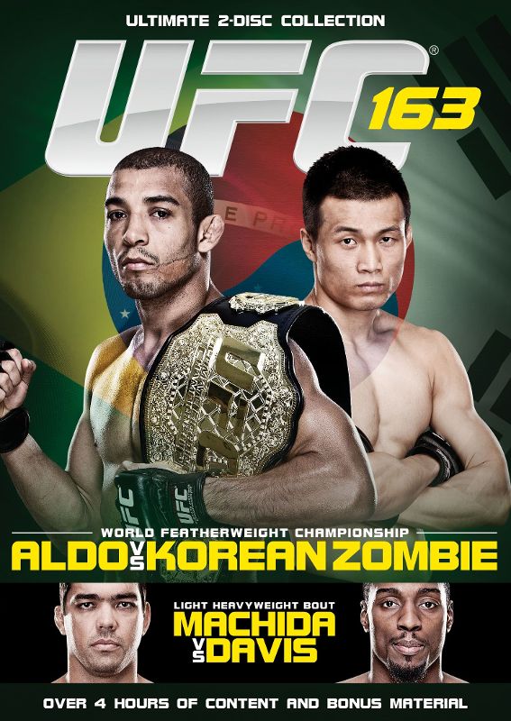  UFC 163: Aldo vs. Korean Zombie [2 Discs] [DVD] [2013]