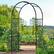 Front. Gymax - Gymax 7.2Ft Garden Arch Steel Arbor Wedding Garden Decoration Climbing Plants w/Stakes - Black.