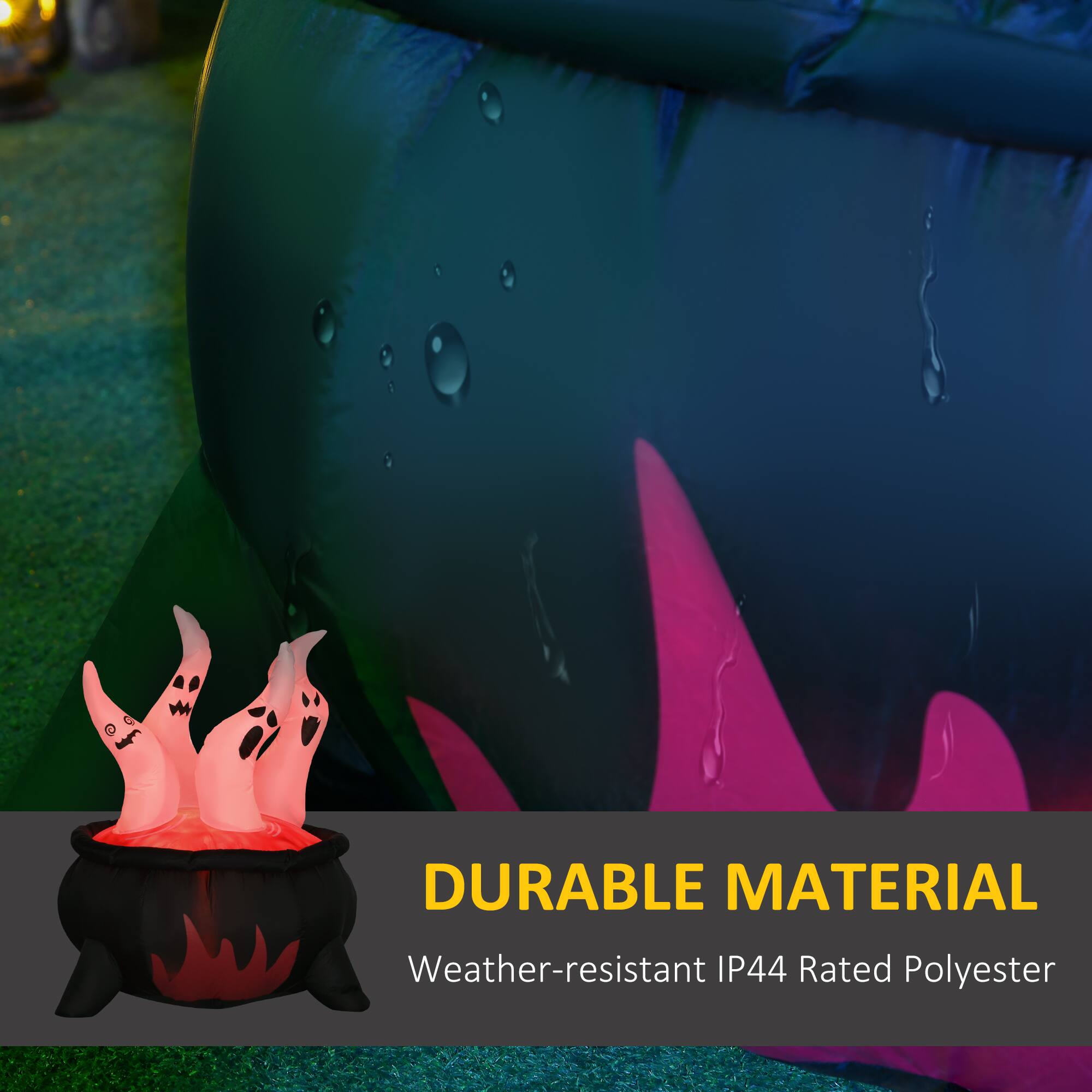 DURABLE MATERIAL
Weather-resistant IP44 Rated Polyester