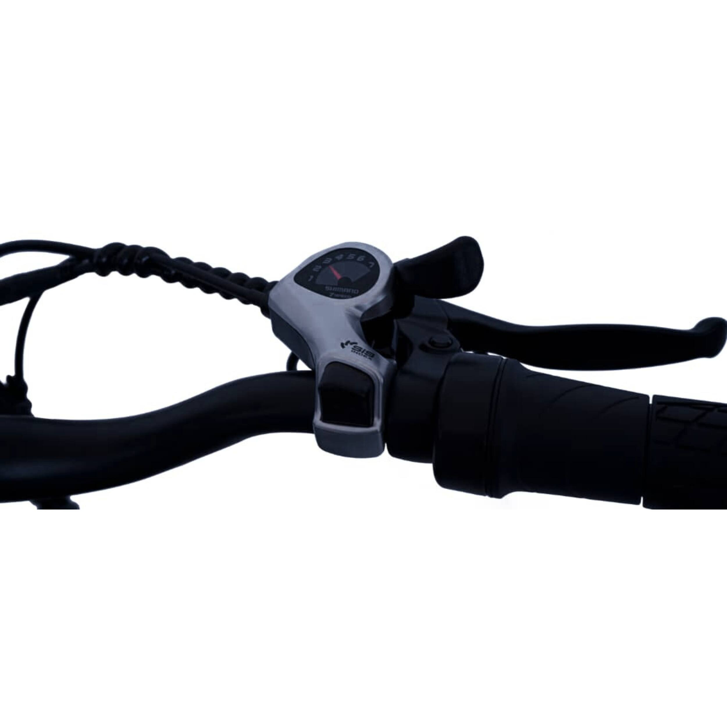 Alt View 6. GoPowerBike - GoPowerBike GoScout Folding Electric Bike 20mph Max Speed & 500W Motor | Black - Black.