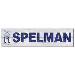 Jardine - Spelman College Jaguars 40'' x 10'' Logo Sign - White