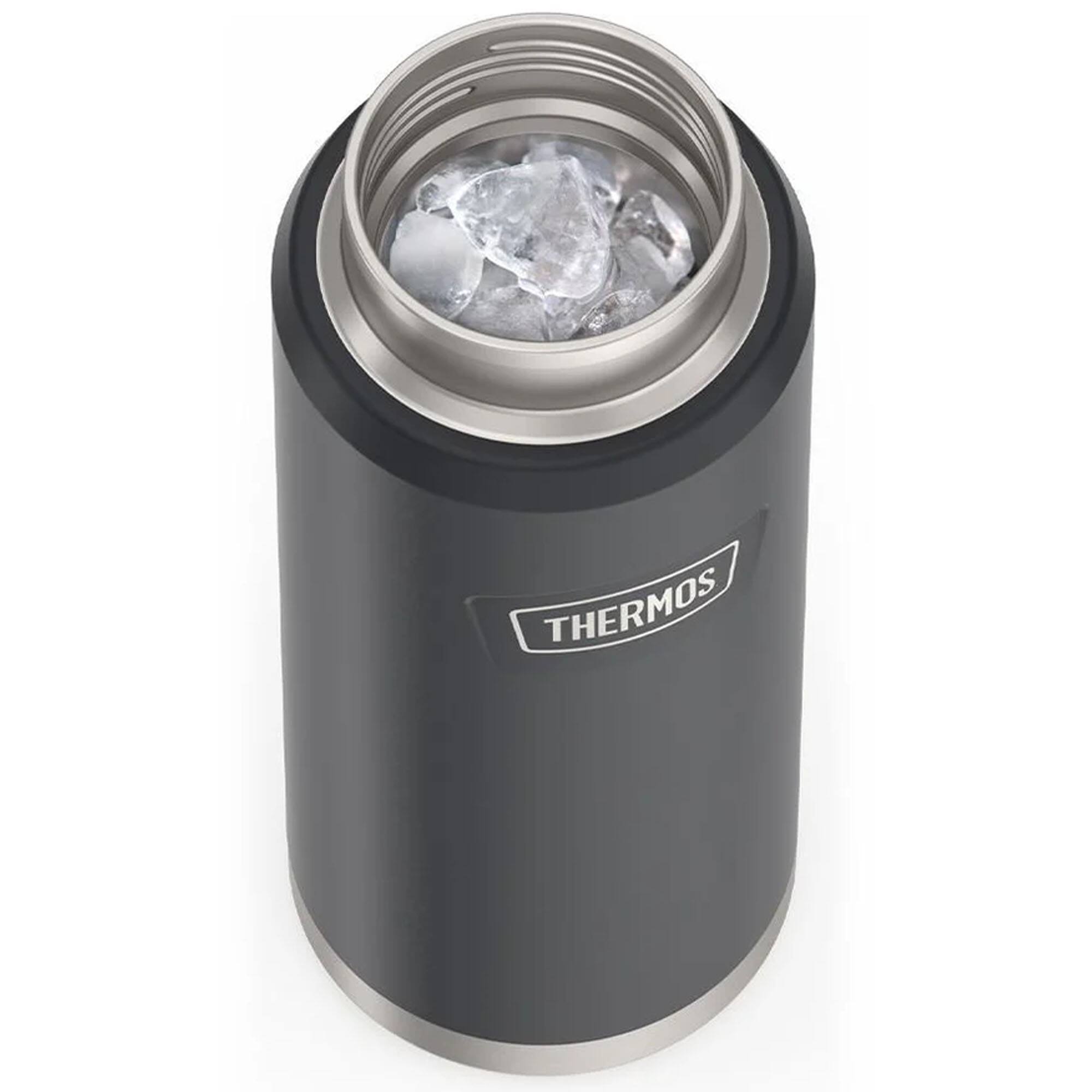Alt View 2. Thermos - Thermos 40 oz Stainless Steel Dual Temperature Beverage Bottle - Granite - Granite.