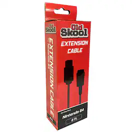 Old Skool - N64 Controller Extension Cable - Black