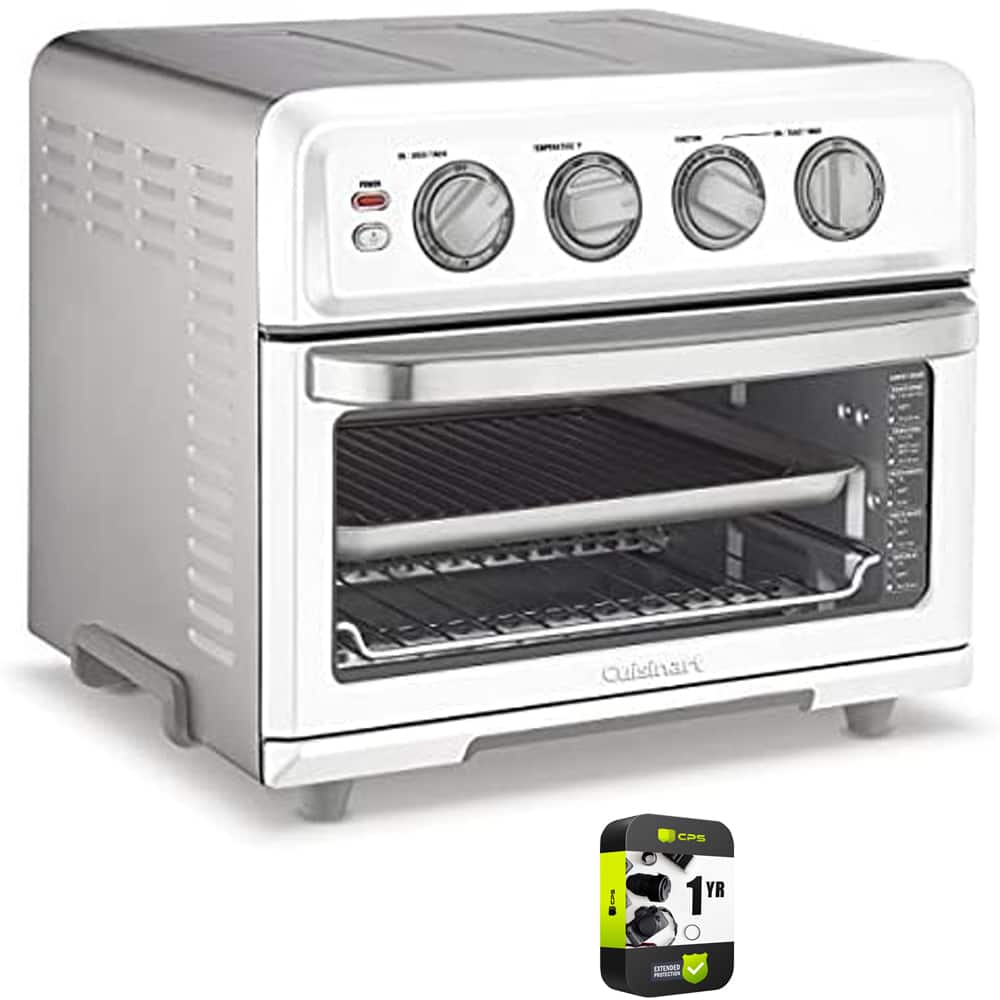 Cuisinart - AirFryer Toaster Oven with Grill 1 Year Extended Warranty - White