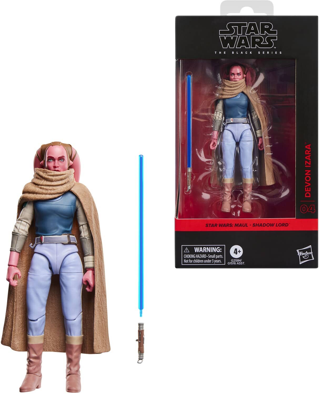 Hasbro - Star Wars: Maul - Shadow Lord - Black Series - Devon Izara Action Figure - COLLECTIBLES - Multicolor