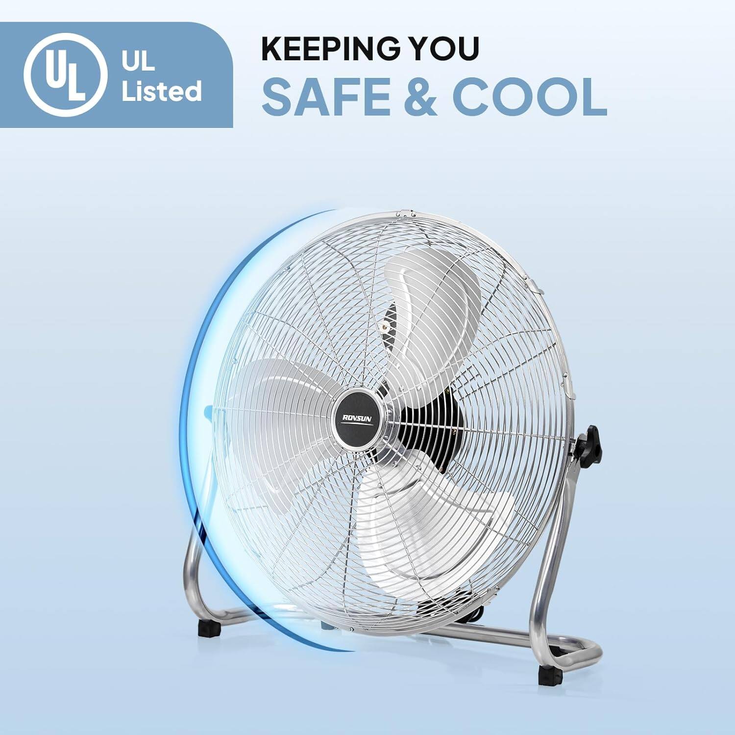 UL Listed  
KEEPING YOU SAFE & COOL  
ROVSUN