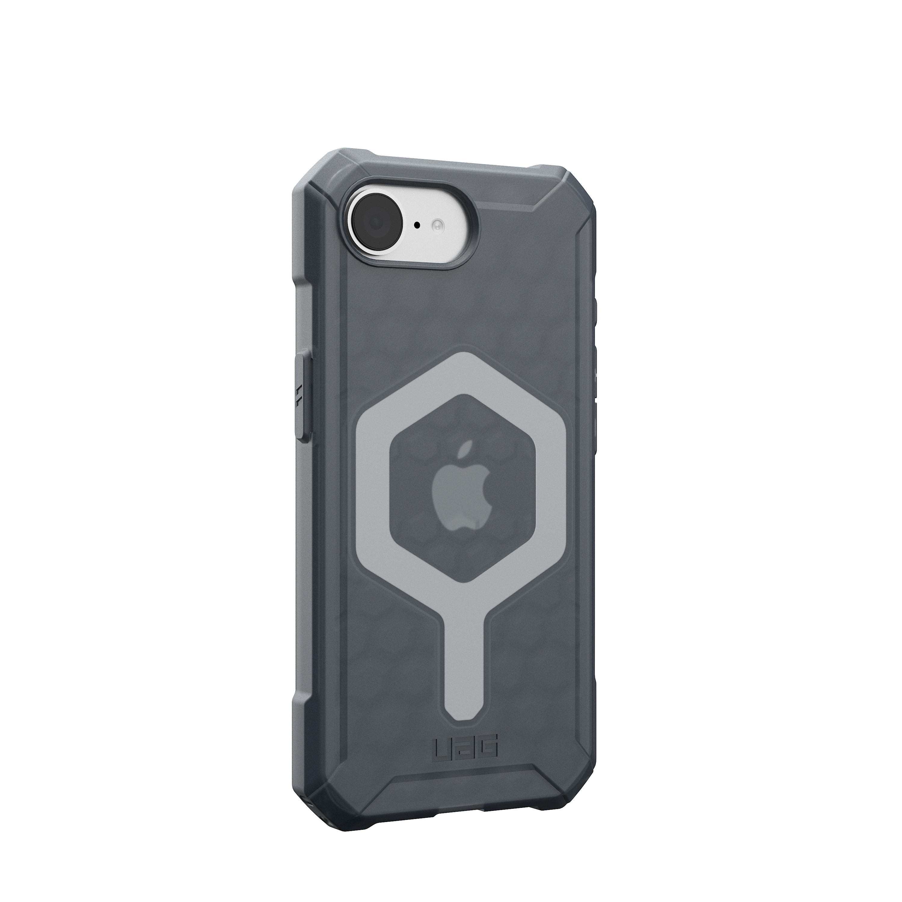Alt View 1. UAG - Essential Armor Case with Magsafe for Apple iPhone 16e - Ash.