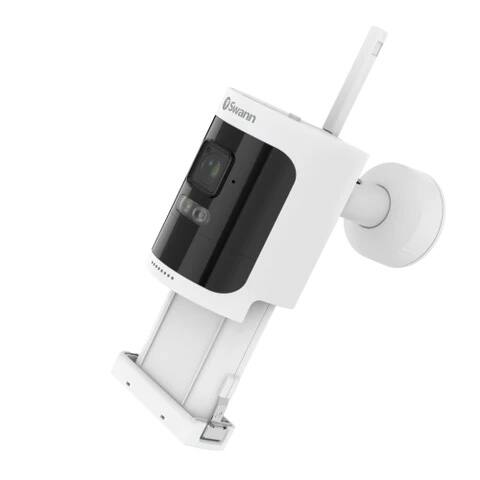 Left. Swann - Swann NVW-800 Wi-Fi NVR 2K Wireless Security Kit with 3 x Wire-Free Cameras & NVR Tower.