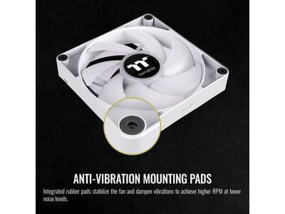 Thermaltake CT140 ARGB Snow White Gehäuselüfter (2-Fan Pack) – Thermaltake Thermaltake CT140 ARGB Snow White Gehäuselüfter (2-Fan Pack) – Thermaltake